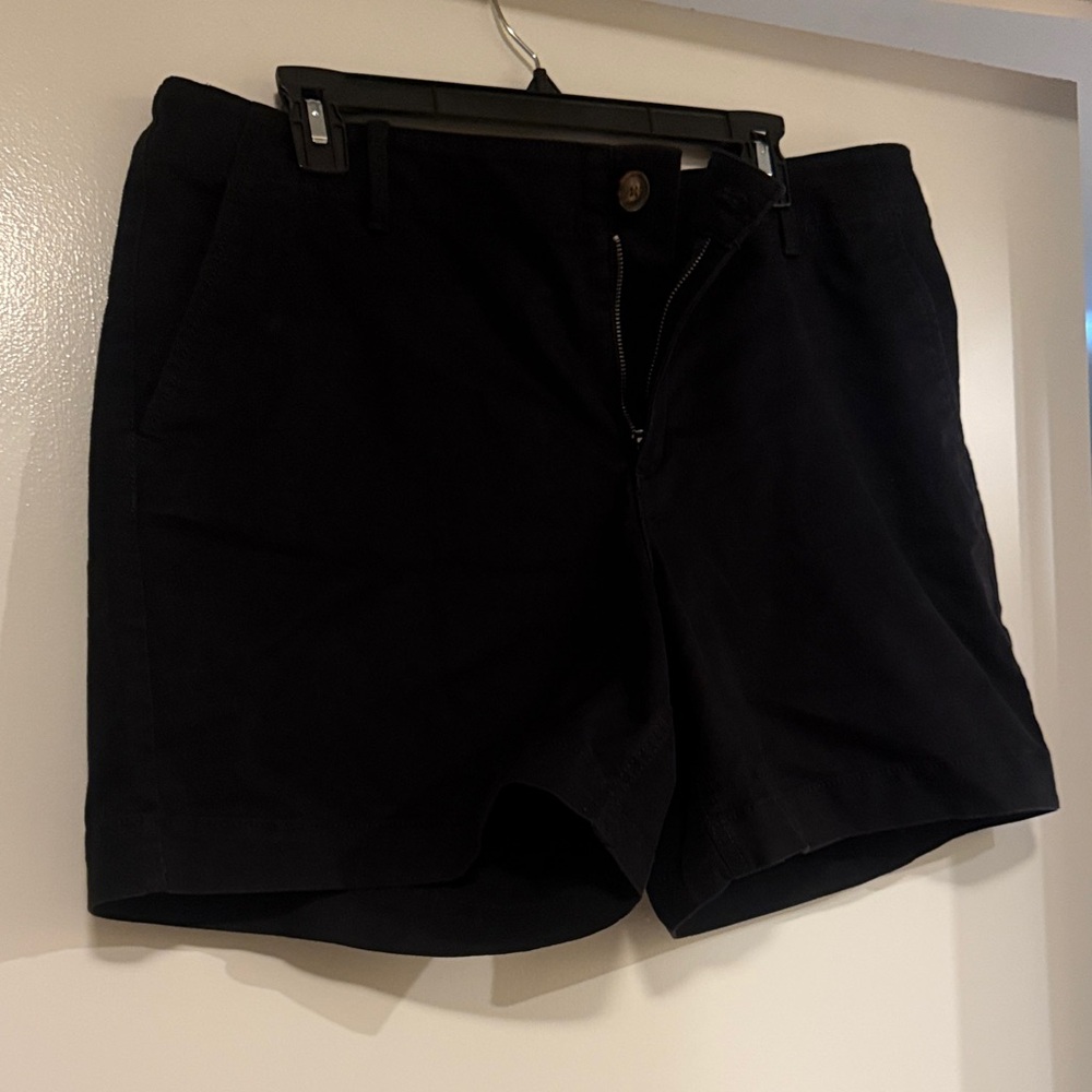 LOFT Black Zippered Shorts
